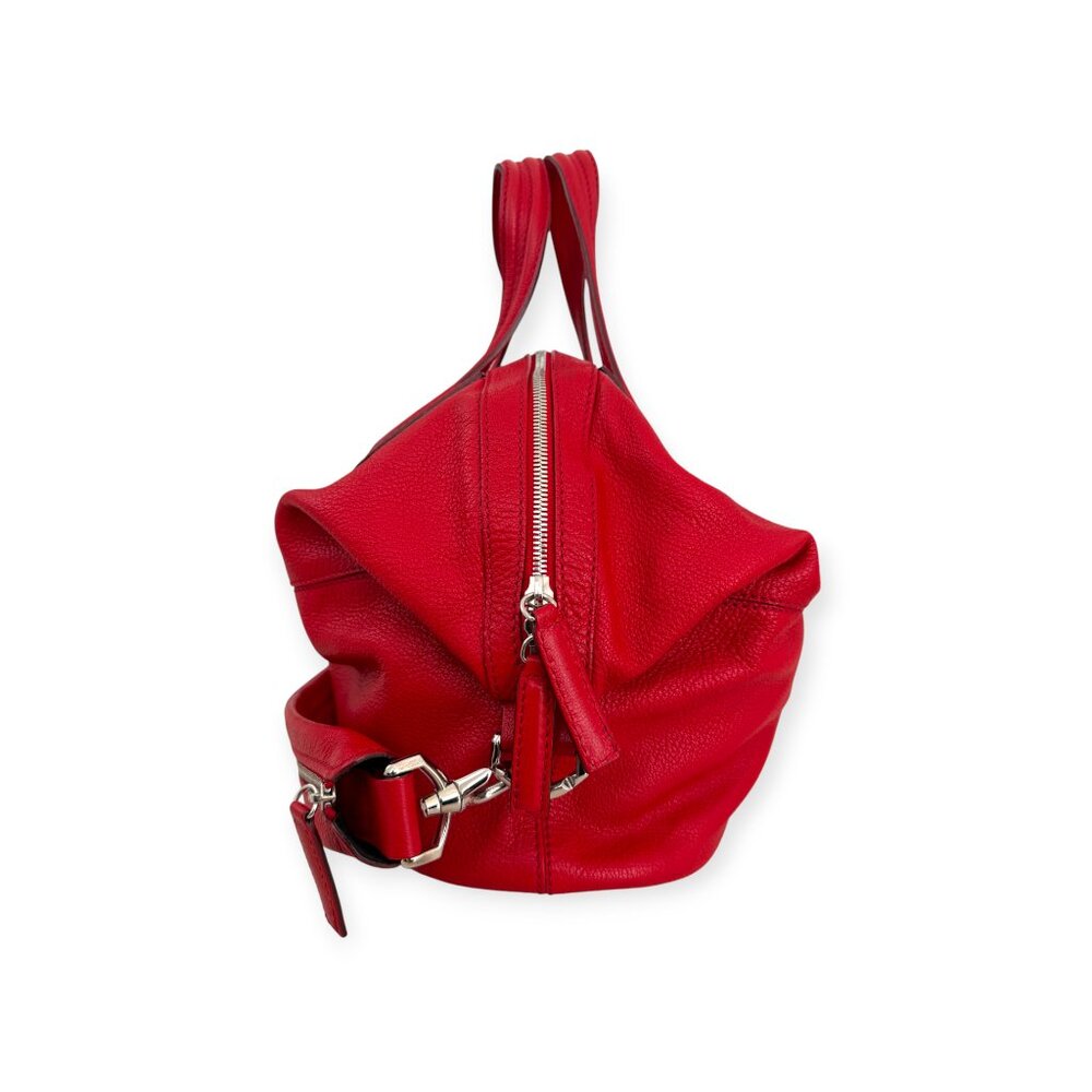 Authentic Givenchy Medium Red Leather Nightingale… - image 4